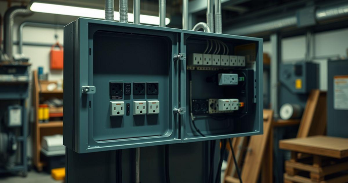 Transforme Seu Espaço com Quadro de Tomadas Industriais: Praticidade e Segurança
